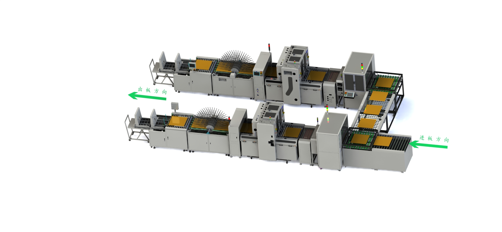 Automatic pcb Dry Film machine