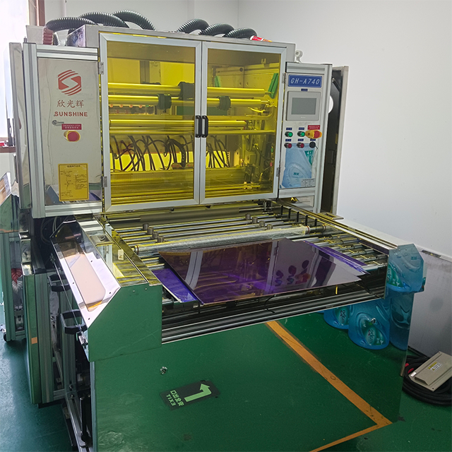 Automatic pcb Dry Film machine